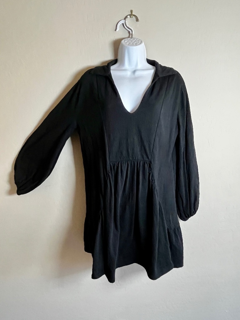 Free People Beach Black  Tunic Dress Size Small NWOT